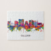 Tallinn Estland Skyline Puzzle (Horizontal)