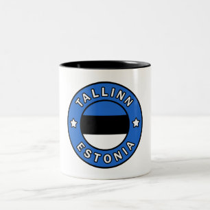 Tallinn Estland Zweifarbige Tasse