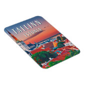 Tallinn, Estlands mittelalterliche Stadt Magnet (Rechte Seite)