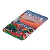 Tallinn, Estlands mittelalterliche Stadt Magnet (Linke Seite)