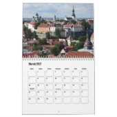 Tallinn-Estonia Calendar Kalender (Mär 2027)