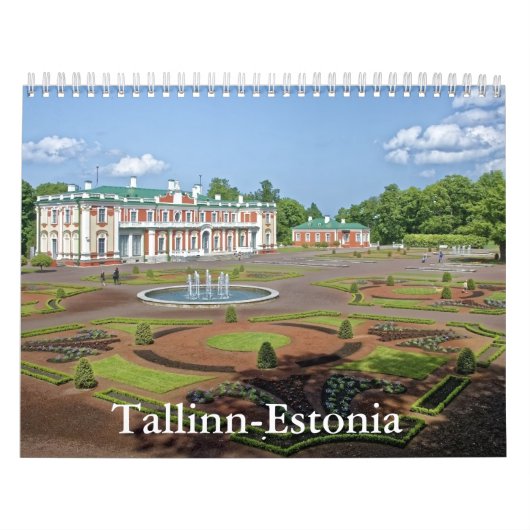 Tallinn-Estonia Calendar Kalender (Titelbild)
