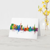 Tallinn Estonia Skyline Karte (Gelbe Blume)