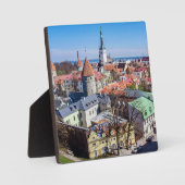 Tallinn Innenstadtblick Fotoplatte (Vorderseite)