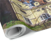 Tallinn Innenstadtblick Geschenkpapier (Rolleneckpunkt)