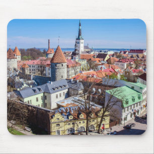 Tallinn Innenstadtblick Mousepad
