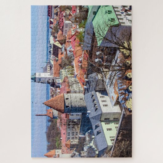 Tallinn Innenstadtblick Puzzle (Vertikal)