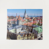 Tallinn Innenstadtblick Wandteppich (Vorderseite (Horizontal))
