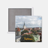 Tallinn Kühlschrankmagnet (Vorderseite/Rückseite)