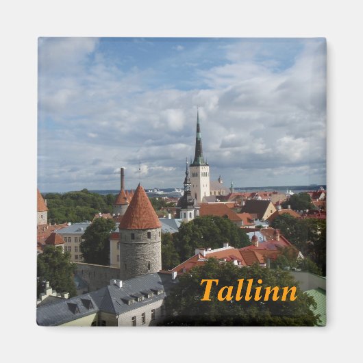 Tallinn Kühlschrankmagnet (Vorne)