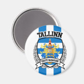 Tallinn Magnet (Vorderseite/Rückseite)
