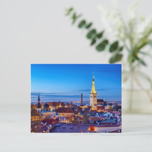 Tallinn Postkarte (Stehend Vorderseite)