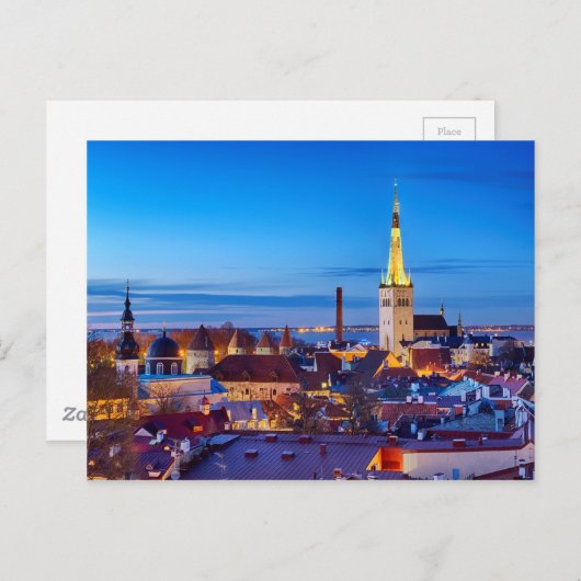 Tallinn Postkarte (Vorne/Hinten)
