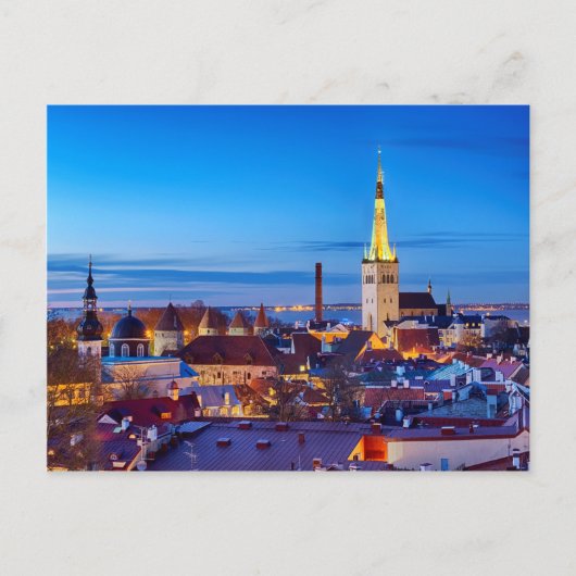 Tallinn Postkarte (Vorderseite)