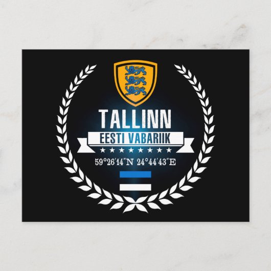 Tallinn Postkarte (Vorderseite)
