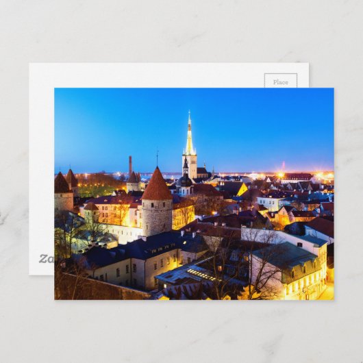 Tallinn Postkarte (Vorne/Hinten)