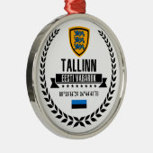 Tallinn Silbernes Ornament (Rechts)