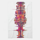 Tallinn Skyline Geschirrtuch (Vertikal)