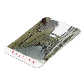 Tallinn St. Catherine's Passage View Kühlschrankma Magnet (Linke Seite)