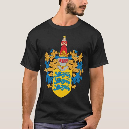 Tallinn-Wappen T - Shirt (Vorderseite)