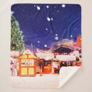 Tallinn Weihnachtsmarkt.  Sherpadecke