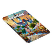 Tallinn, wo Geschichte und Moderne heiraten Magnet (Rechte Seite)