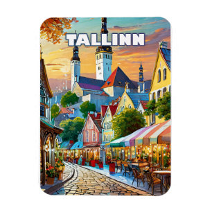 Tallinn, wo Geschichte und Moderne heiraten Magnet