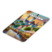 Tallinn, wo Geschichte und Moderne heiraten Magnet (Linke Seite)