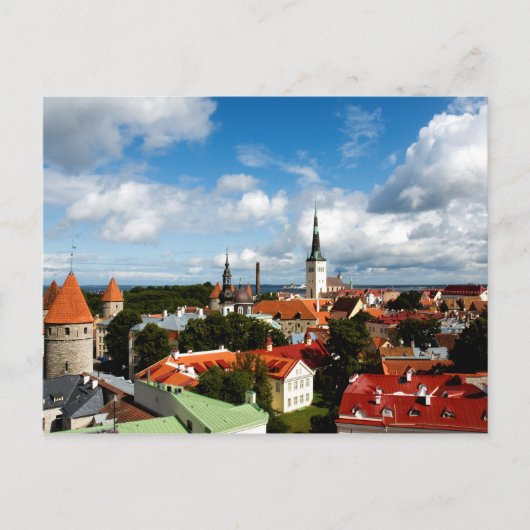 Tallinns Dächer Postkarte (Vorderseite)