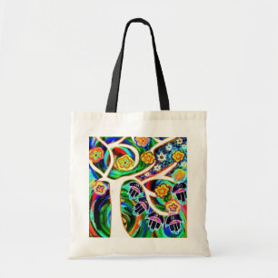Tallis Taschen-Tasche - Elfenbein-Baum des Lebens Tragetasche