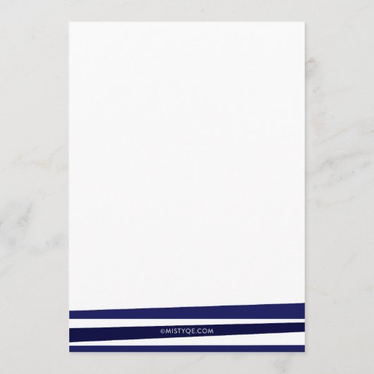 Tallit Bar Mitzvah Programm (Rückseite)