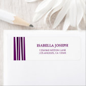 Tallit Bar Mitzvah Rücksendeadresse (Insitu)