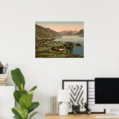 Talloires, Annecy, Frankreich Poster (Heimbüro)