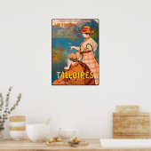 Talloires, Annecy-See, Picknick, Vintag Poster (Küche)