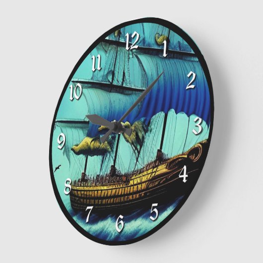 Tallschiff Große Wanduhr (Winkel)