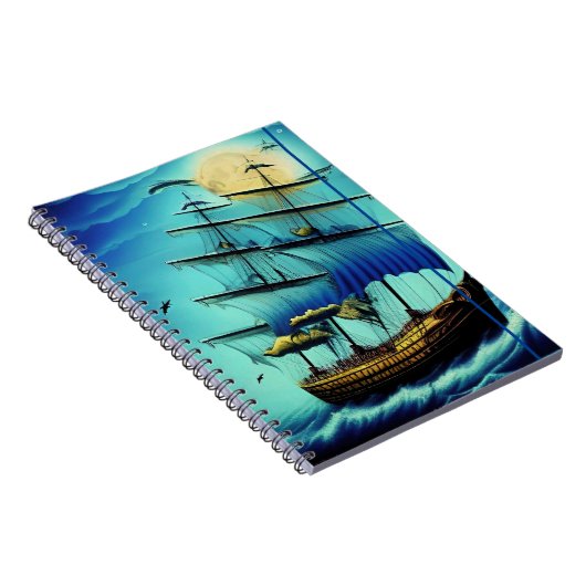 Tallschiff Notizblock (Rechte Seite)