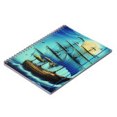 Tallschiff Notizblock (Linke Seite)