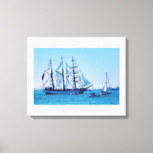 Tallschiff Parade Leinwanddruck