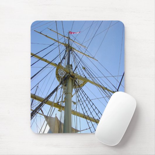 Tallschiff-Rigging Mousepad (Mit Mouse)