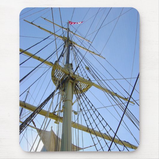 Tallschiff-Rigging Mousepad (Vorne)