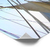 Tallschiff-Rigging Poster (Ecke)