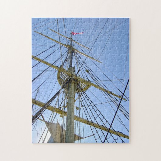 Tallschiff-Rigging Puzzle (Vertikal)