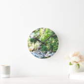 Talluah Gorge Runde Wanduhr (Zuhause)