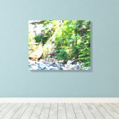 Talluah-Schlucht Leinwanddruck (Insitu (Holzboden))