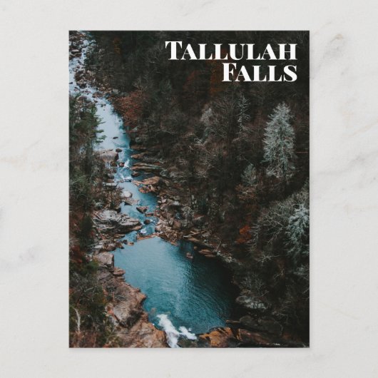 Tallulah Falls, Vereinigte Staaten Postkarte (Vorderseite)