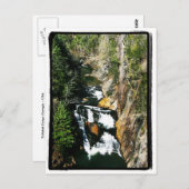 Tallulah Gorge, GA Postkarte (Vorne/Hinten)