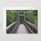 Tallulah Gorge Postkarte (Vorne/Hinten)