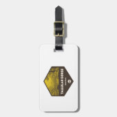 Tallulah Gorge Staat Park Georgia Gepäckanhänger (Vorderseite vertikal)