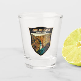 Tallulah Gorge Staat Park Georgia Schnapsglas