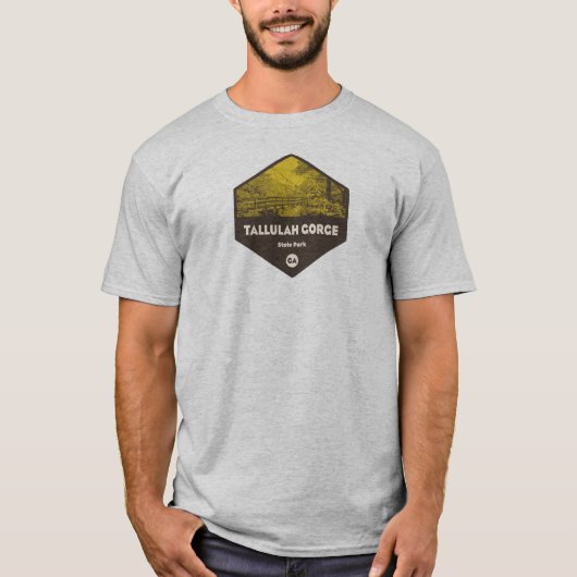 Tallulah Gorge Staat Park Georgia T-Shirt (Vorderseite)